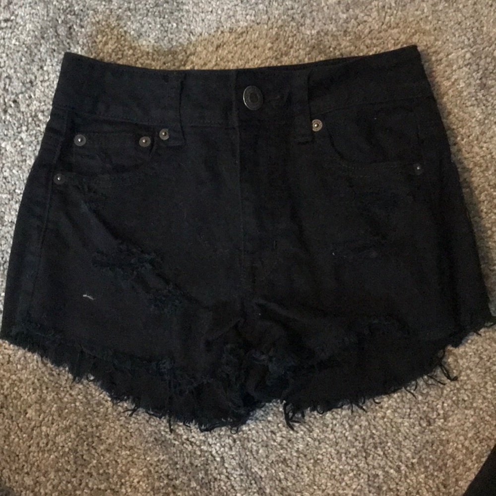American eagle high-waisted shorts